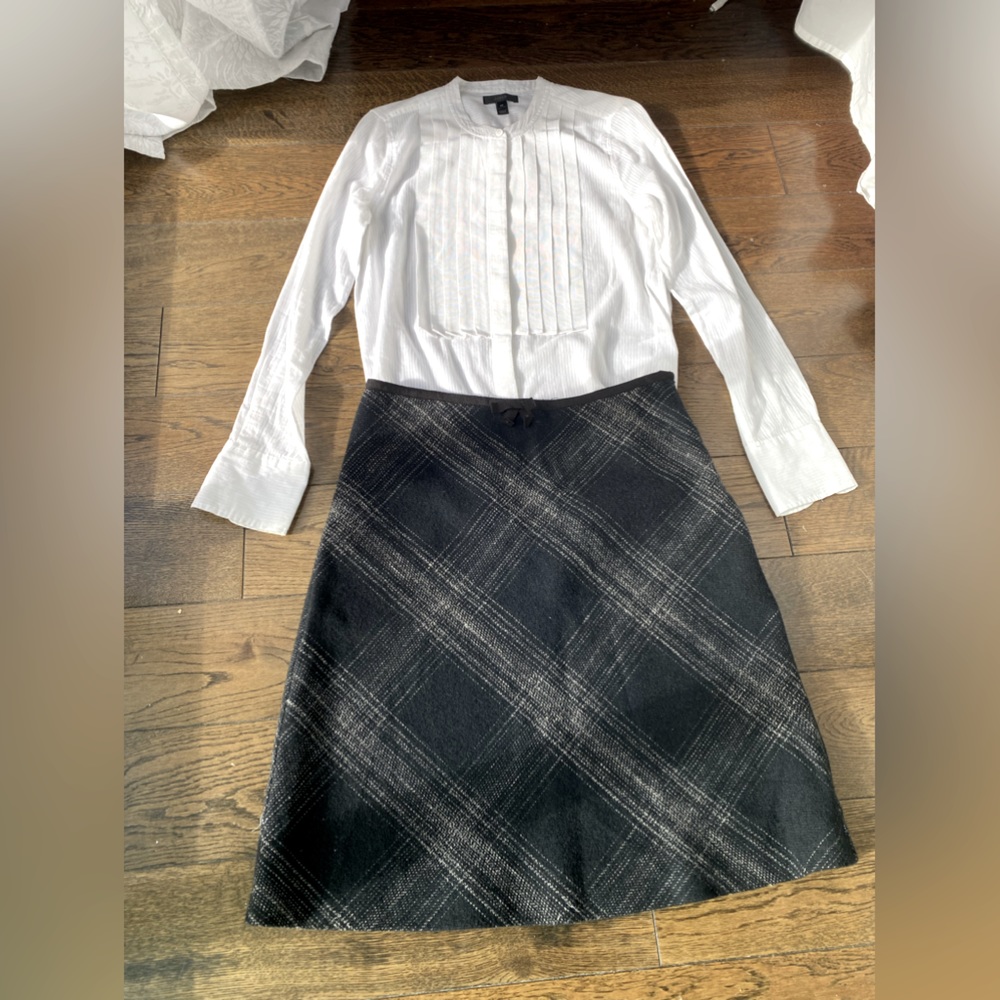 Classic top and skirt - J Crew & Max Sudio